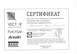 Сертификат 802